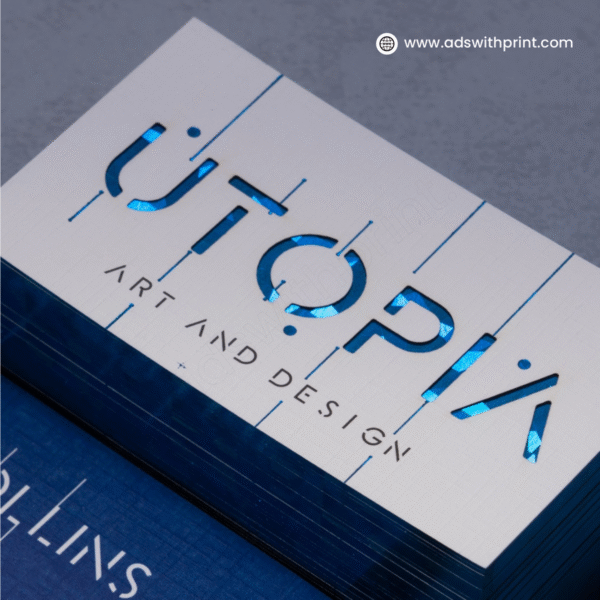 Customized Cut Visiting Card
