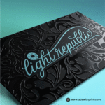Spot UV Visiting Cards