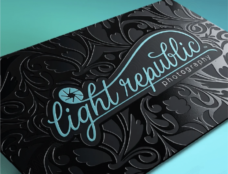 Spot UV Visiting Cards