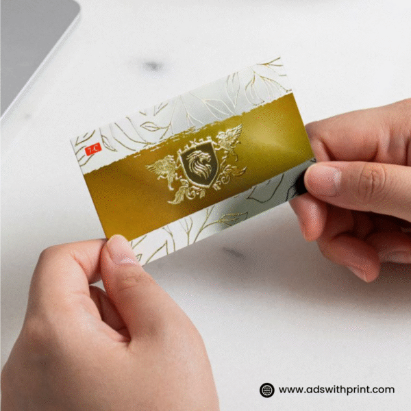Raised Foil Visiting Cards