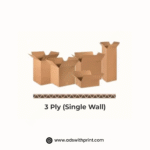 Brown corrugated Box - 3 Ply
