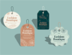 Glossy Coted Tags