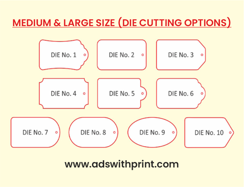 Matte Laminated Tag with Spot UV - Image 3