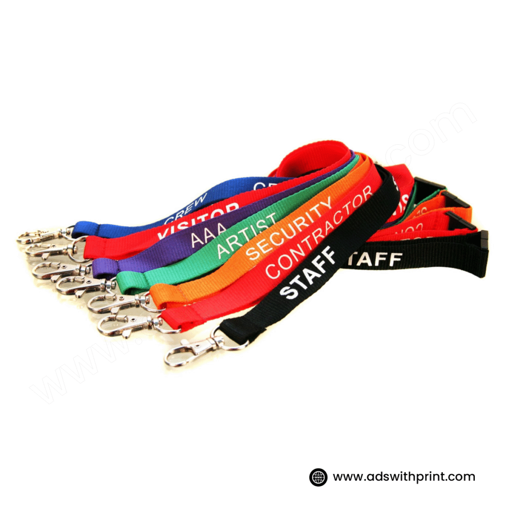 Single color Lanyard - Id Card Lanyard - Id card Doori - Ads with Print
