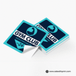 Bulk Gumming Sticker With Half Cut