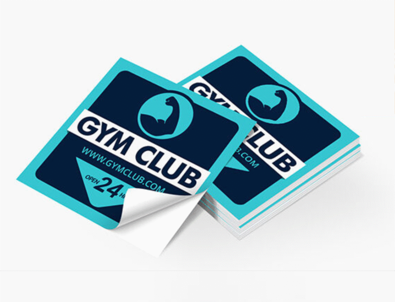 Bulk Gumming Sticker With Half Cut