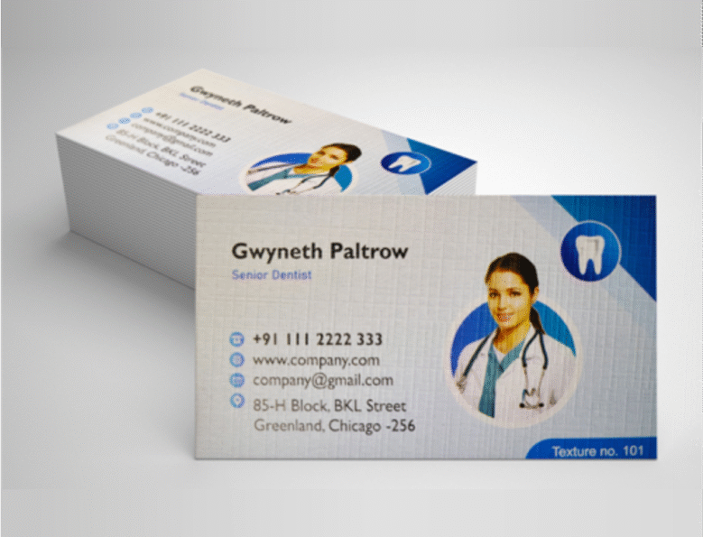Texture Visiting Card