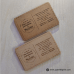 MDF Wooden Visiting Card