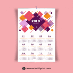 Wall Calendar - Ads with Print